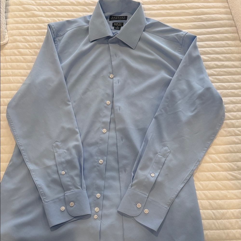 Men's Light Blue Dress Shirt